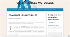 Desktop Screenshot of comparer-mutuelle.net